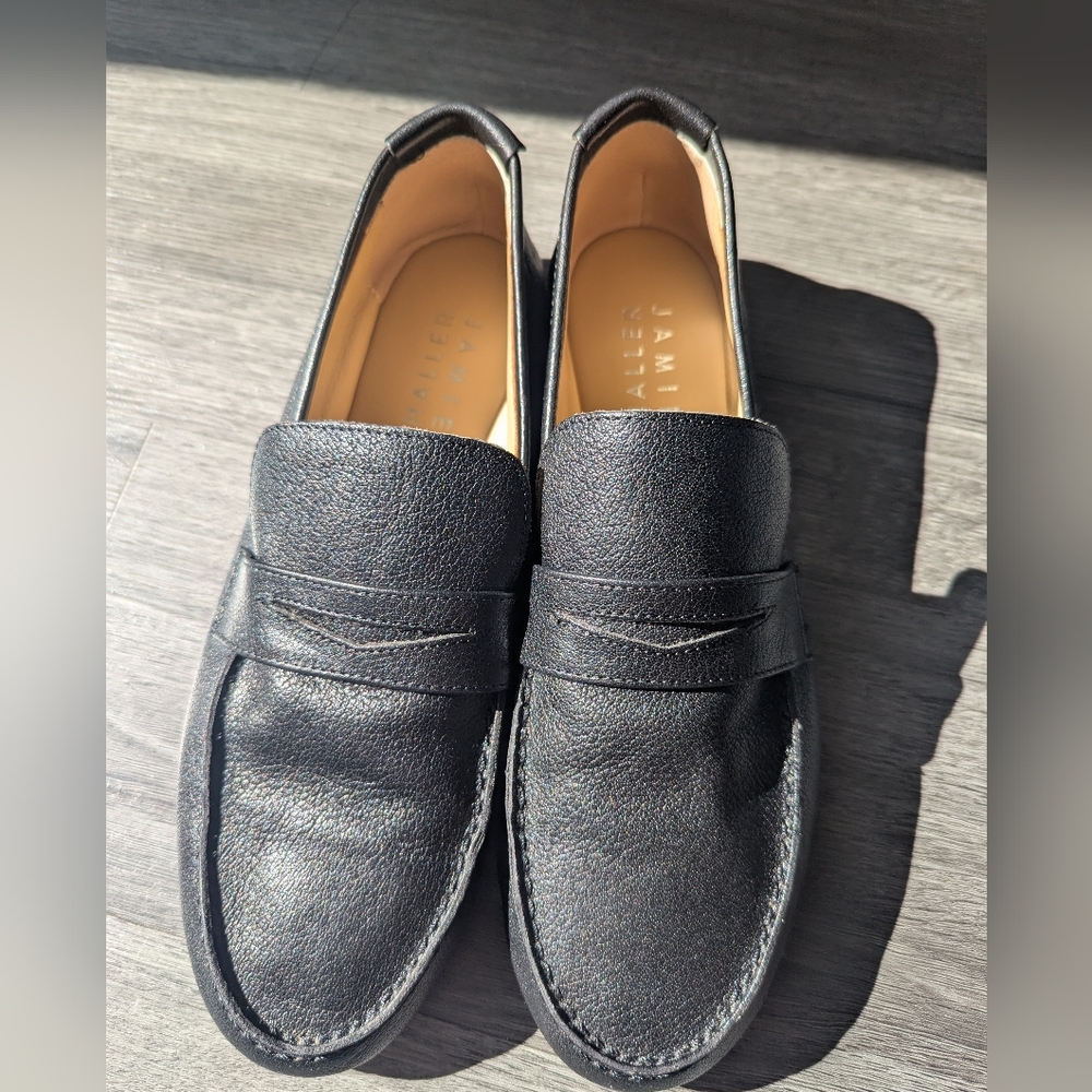 NWOT Jamie Haller Penny Loafers in Black